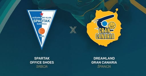 U utorak susret ekipa KK Spartak Office shoes i Dreamland Gran Canaria