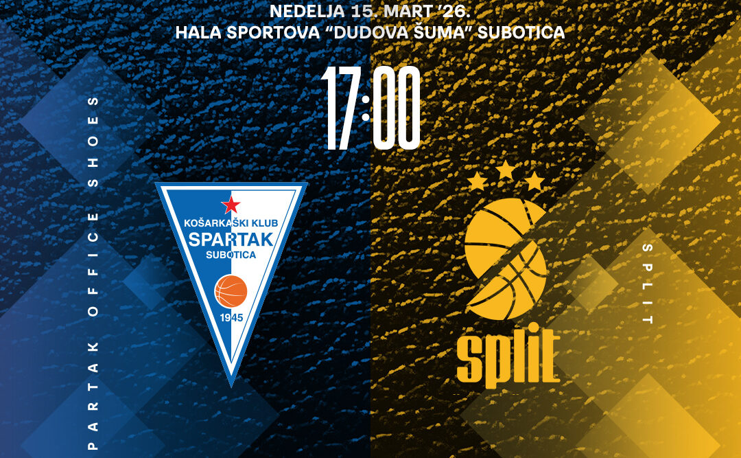 KK Spartak Office shoes, u nedelju dočekuje KK Split