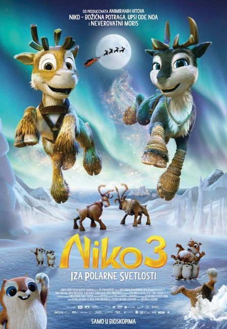 ANIMIRANI FILM: NIKO 3 – IZA POLARNE SVETLOSTI / NIKO – BEYOND THE NORTHERN LIGHTS SINHRONIZOVANO!