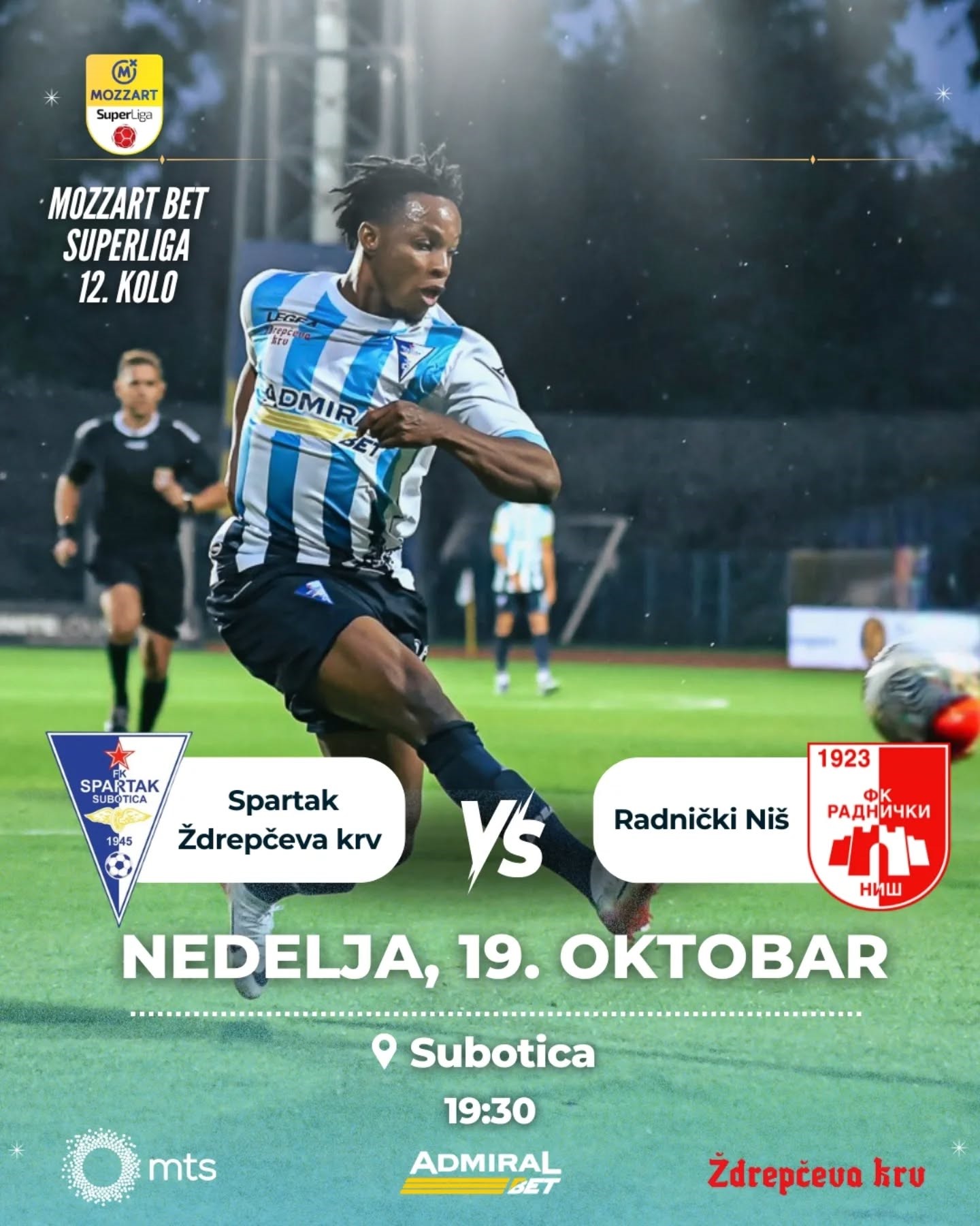 Fudbalska utakmica FK spartak – FK Radnički Niš